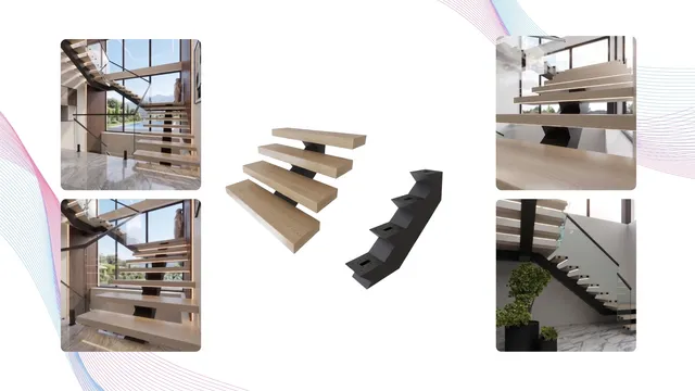 Tower ARC floating stair beam configuration in Jacksonville